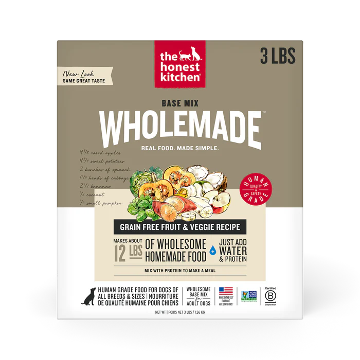 The Honest Kitchen Dehydrated Fruit & Veggie Base Mix 3lb
