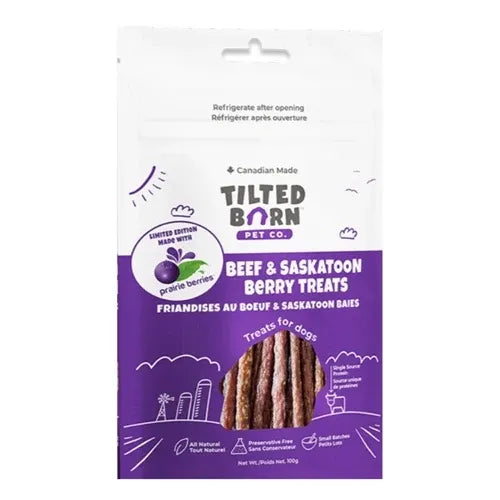 Tilted Barn Beef & Saskatoon Berry 100g