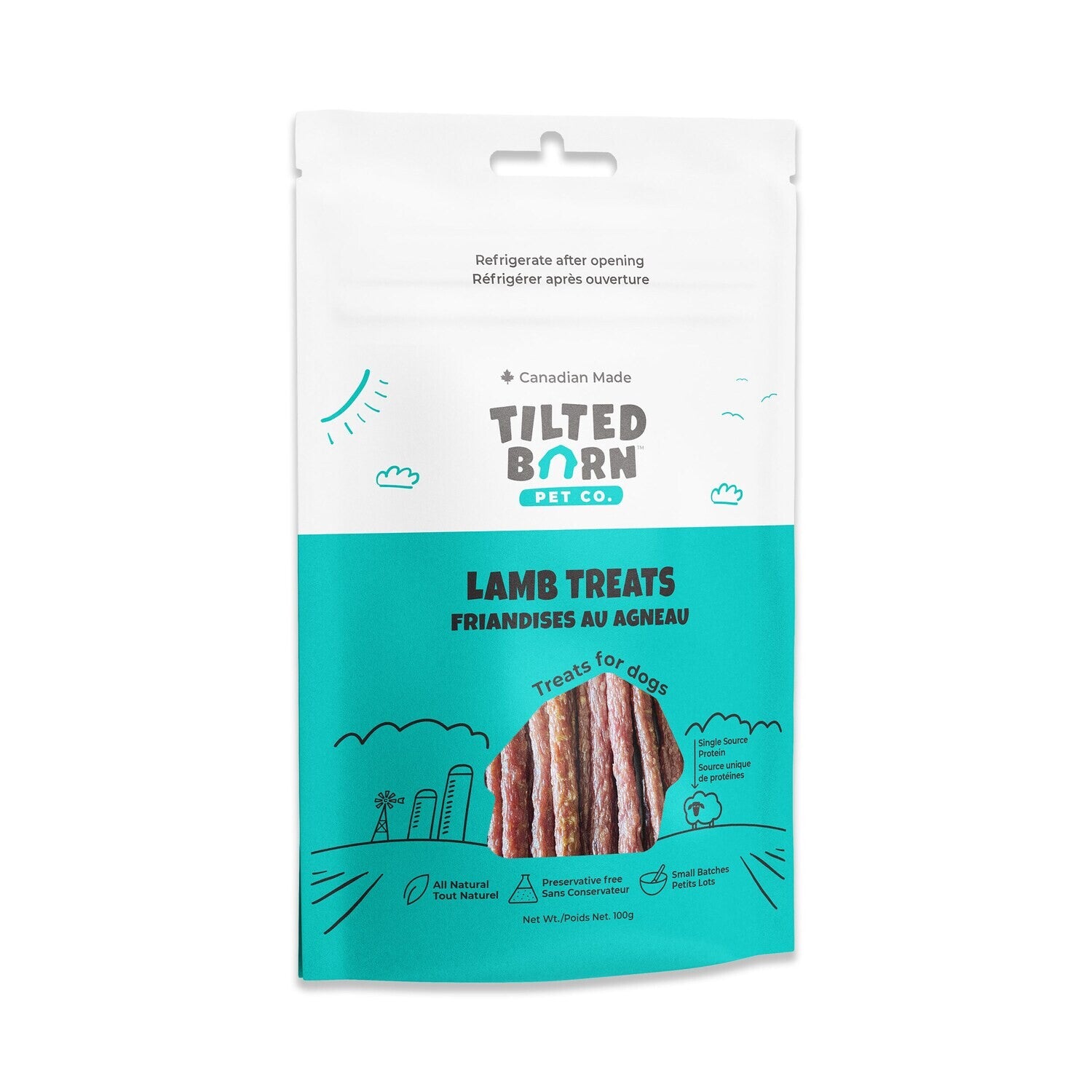 Tilted Barn Lamb Treats 100g