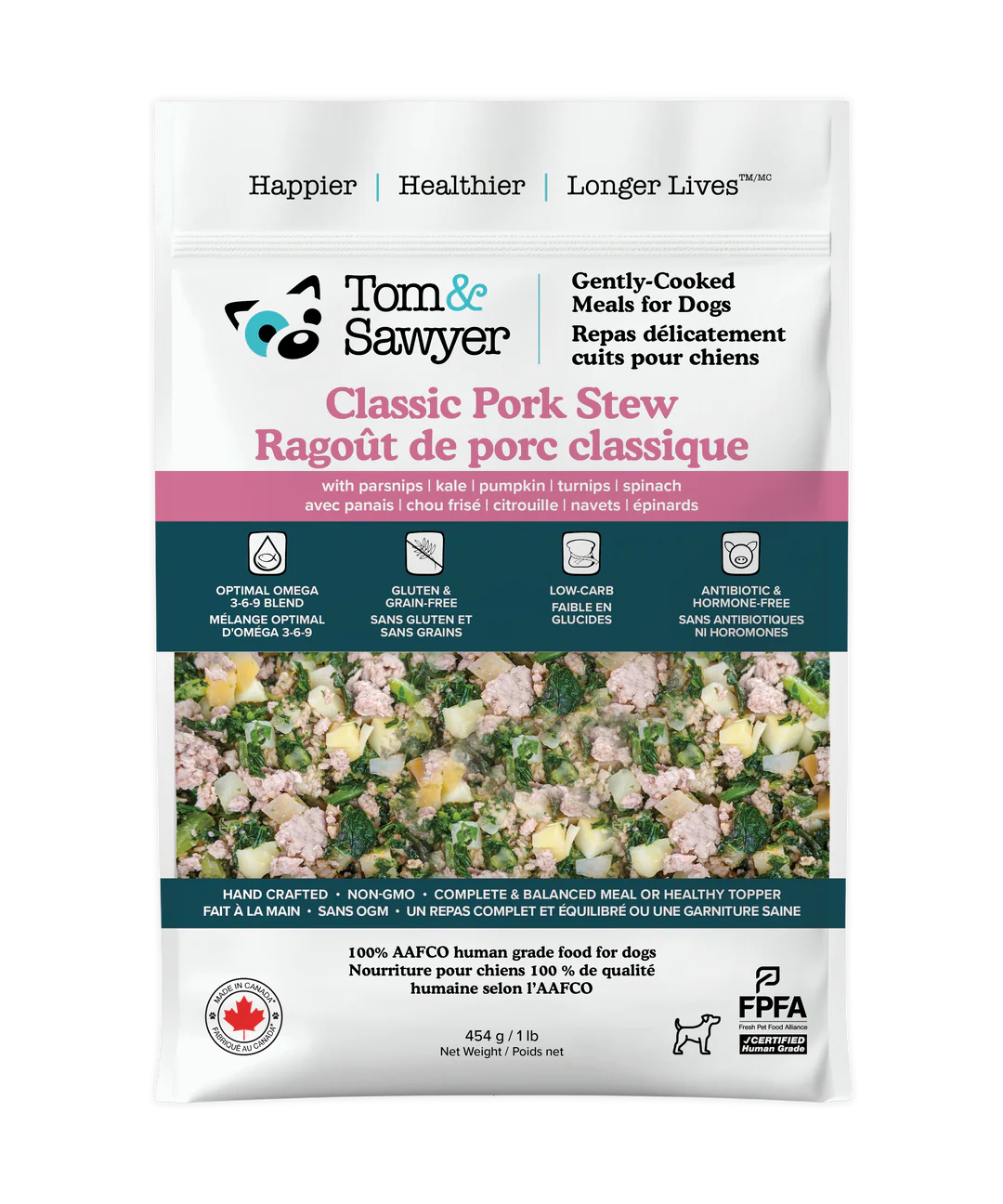 Tom & Sawyer Classic Pork Stew 16Oz/454G