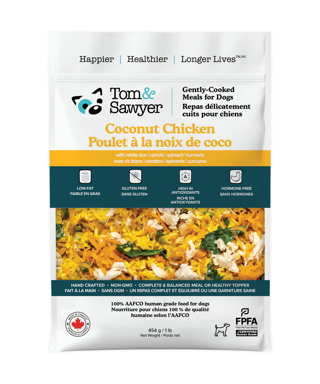 Tom & Sawyer Coconut Chicken 16Oz/454G