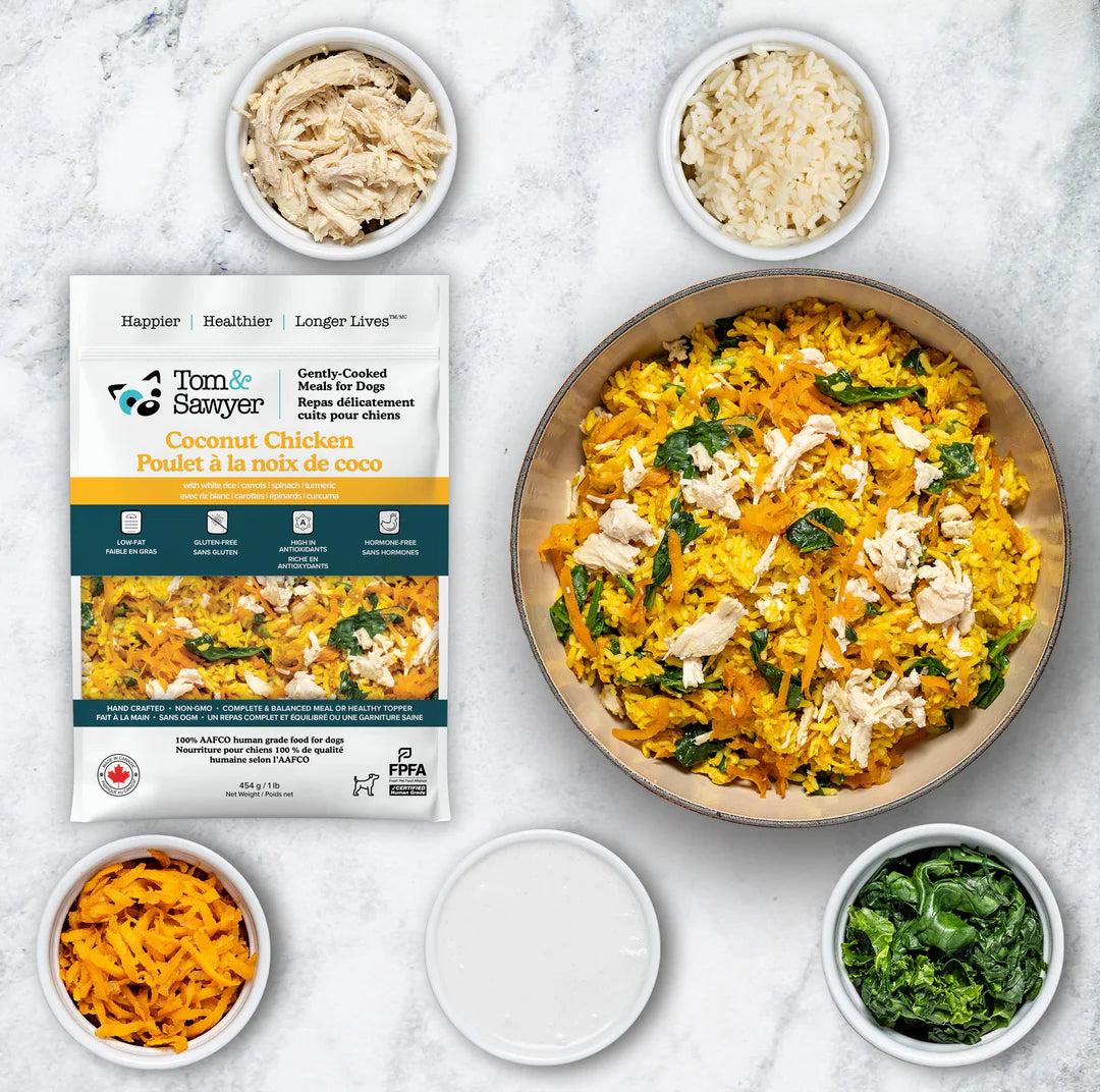 Tom & Sawyer Coconut Chicken 16Oz/454G