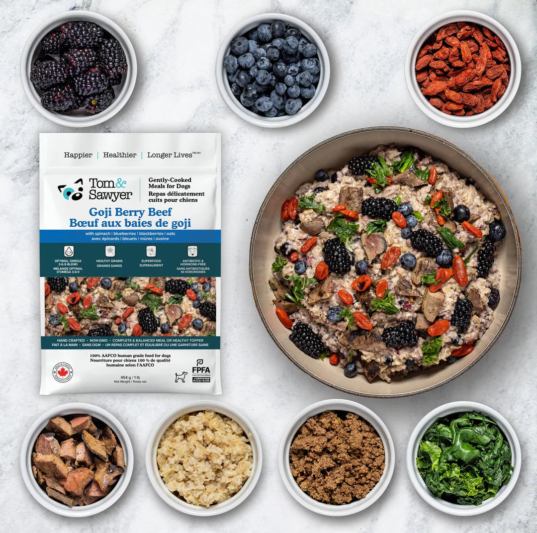 Tom & Sawyer Goji Berry Beef 16Oz/454G