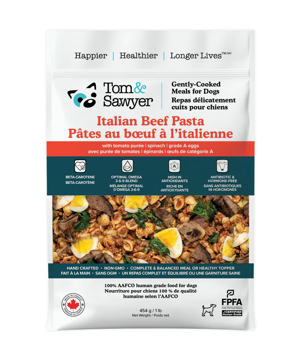 Tom & Sawyer Italian Beef Pasta 16Oz/454G