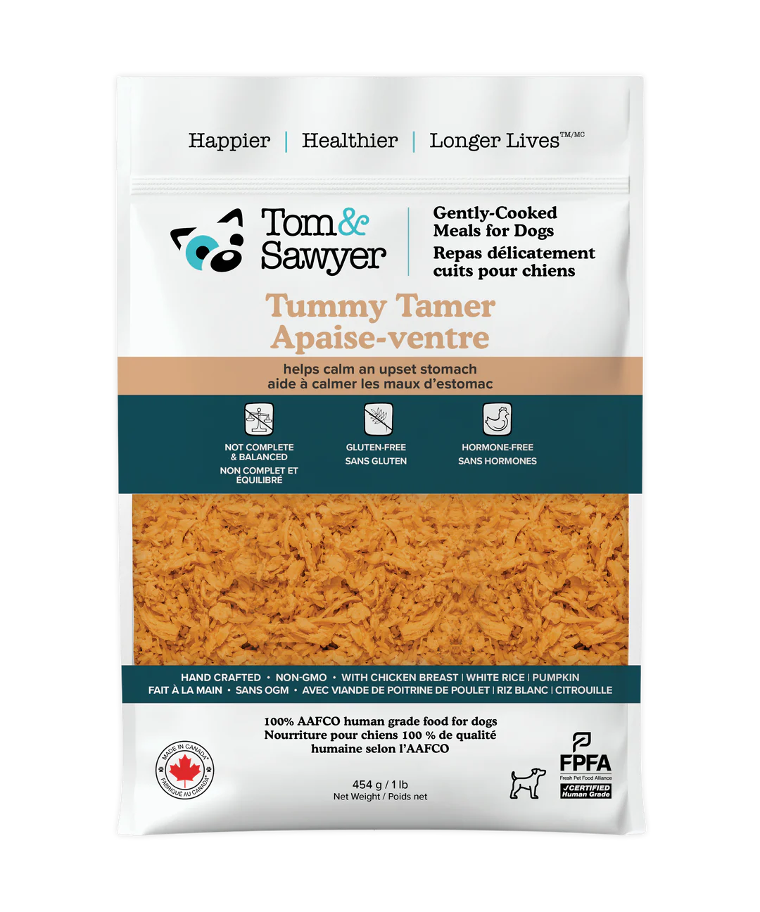 Tom & Sawyer Tummy Tamer 16Oz/454G