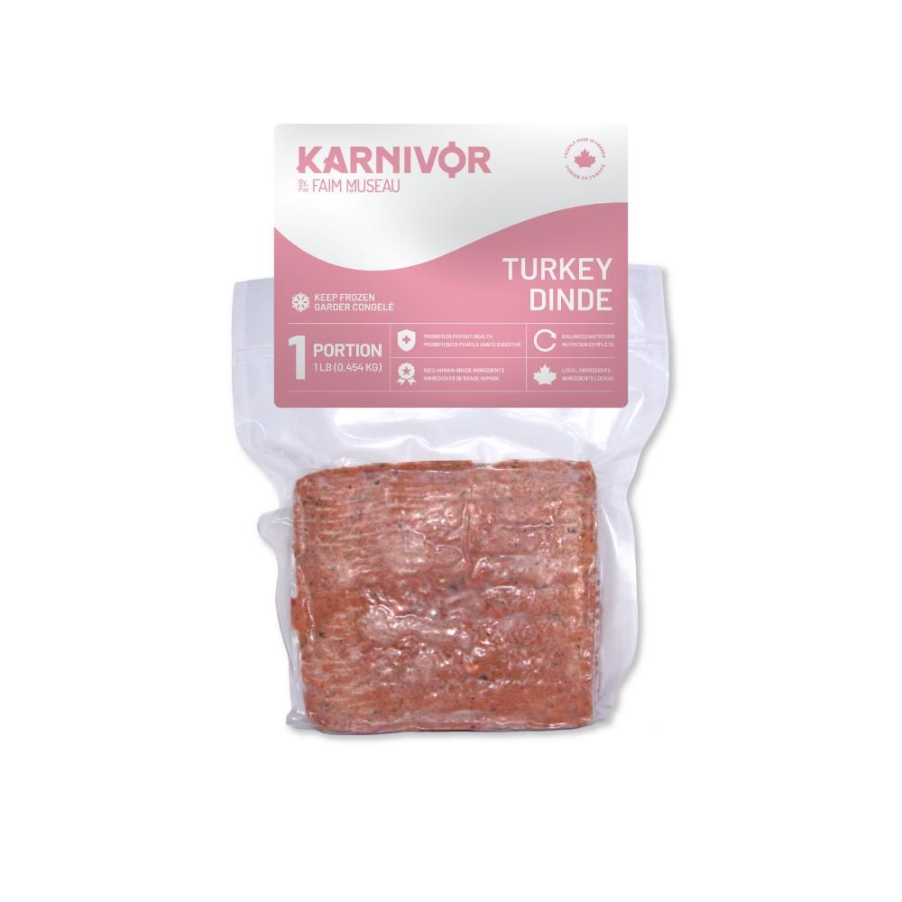 Faim Museau Karnivor Trail Size Turkey 1Lb