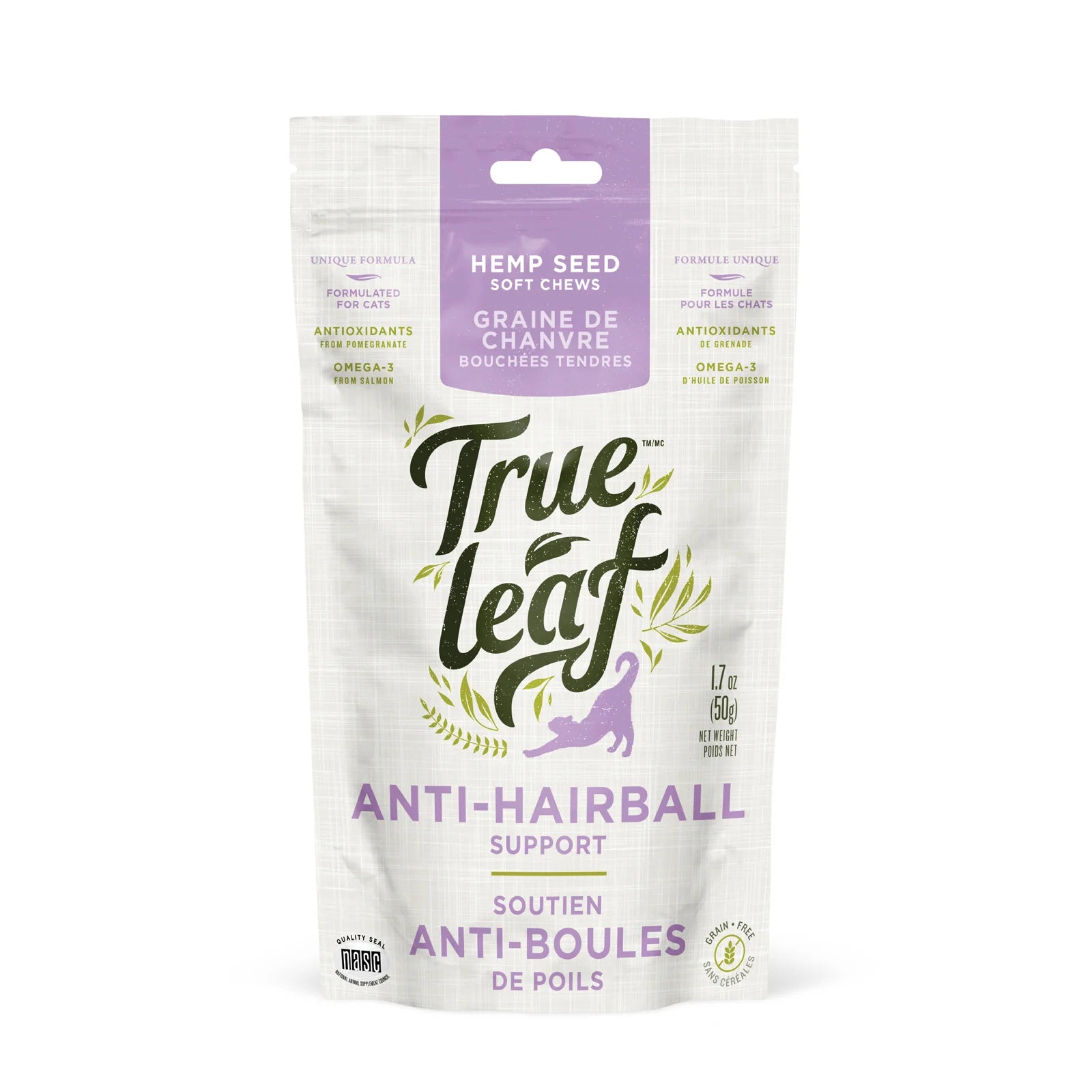 Trueleaf Cat Hairball Support 50g/1.7oz