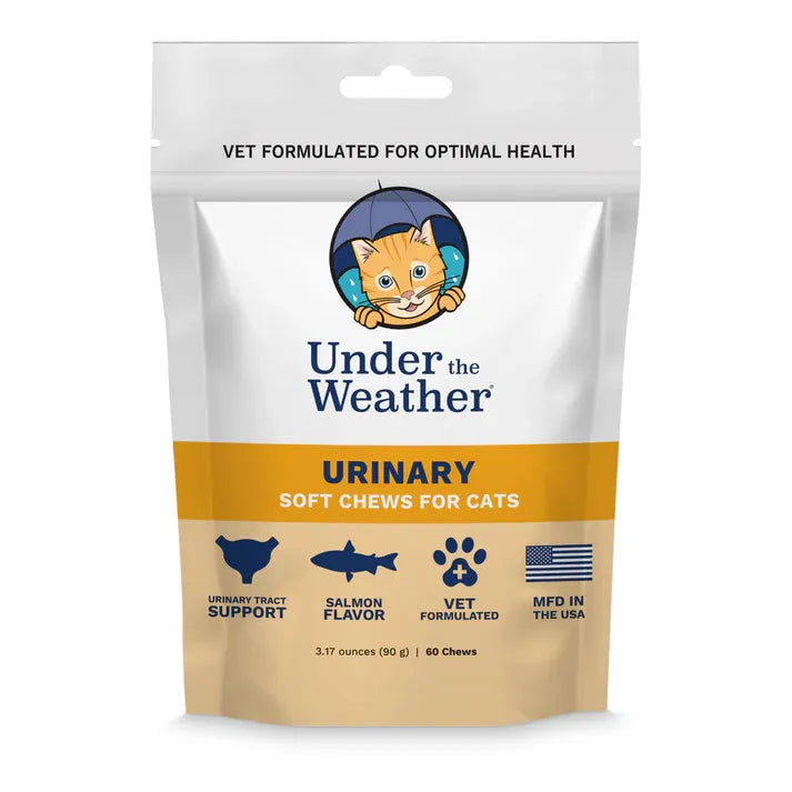 Under The Weather Cat Urinary Soft Chews 60ct 3.17oz/90g