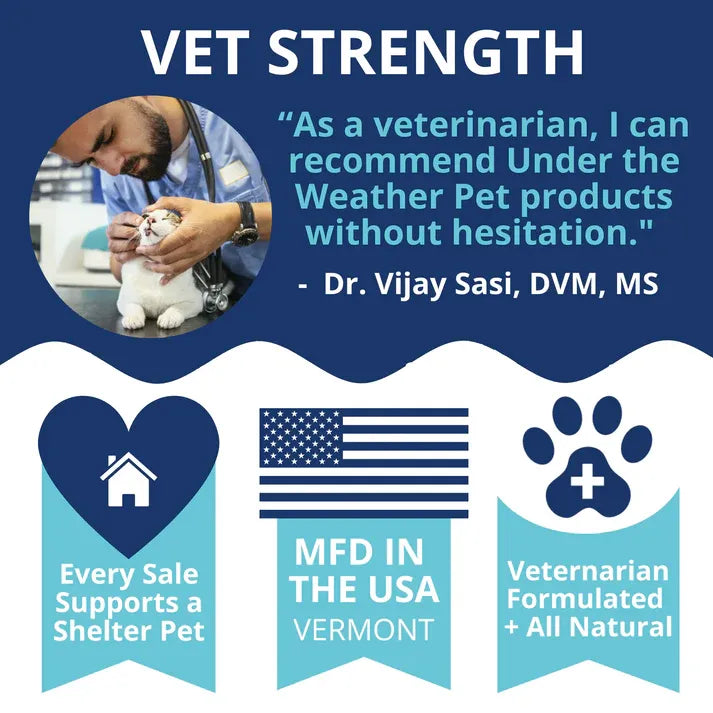 Under The Weather Cat Urinary Soft Chews 60ct 3.17oz/90g