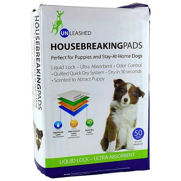 Unleashed Housebreaking Pads 22"X23" 50Pk