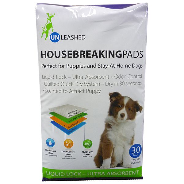 Unleashed Housebreaking Pads 22"X23" 30Pk