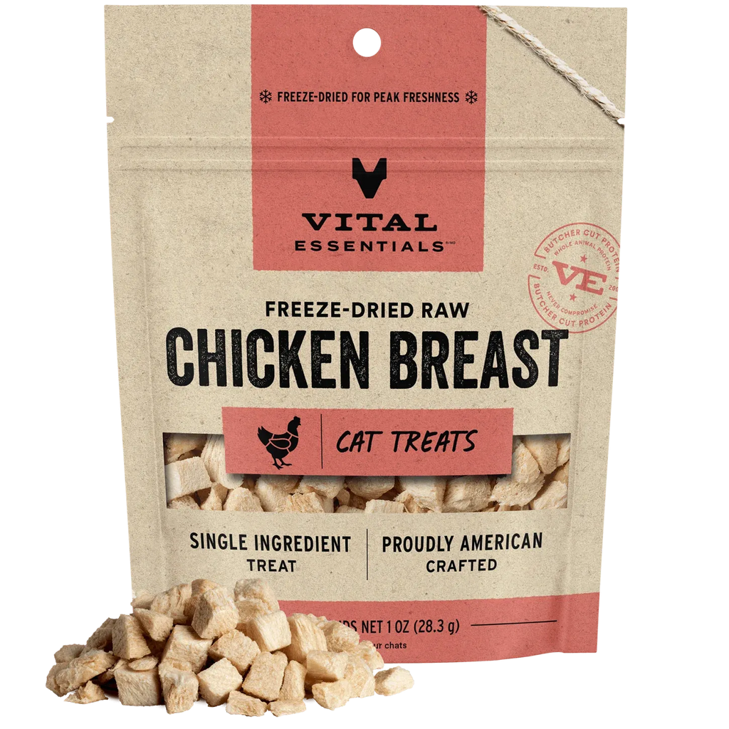 Vital Essentials Freeze Dried Chicken Breast 0.9Oz