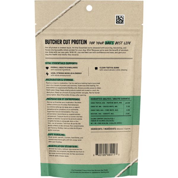 Vital Essentials Freeze Dried Minnows 1oz