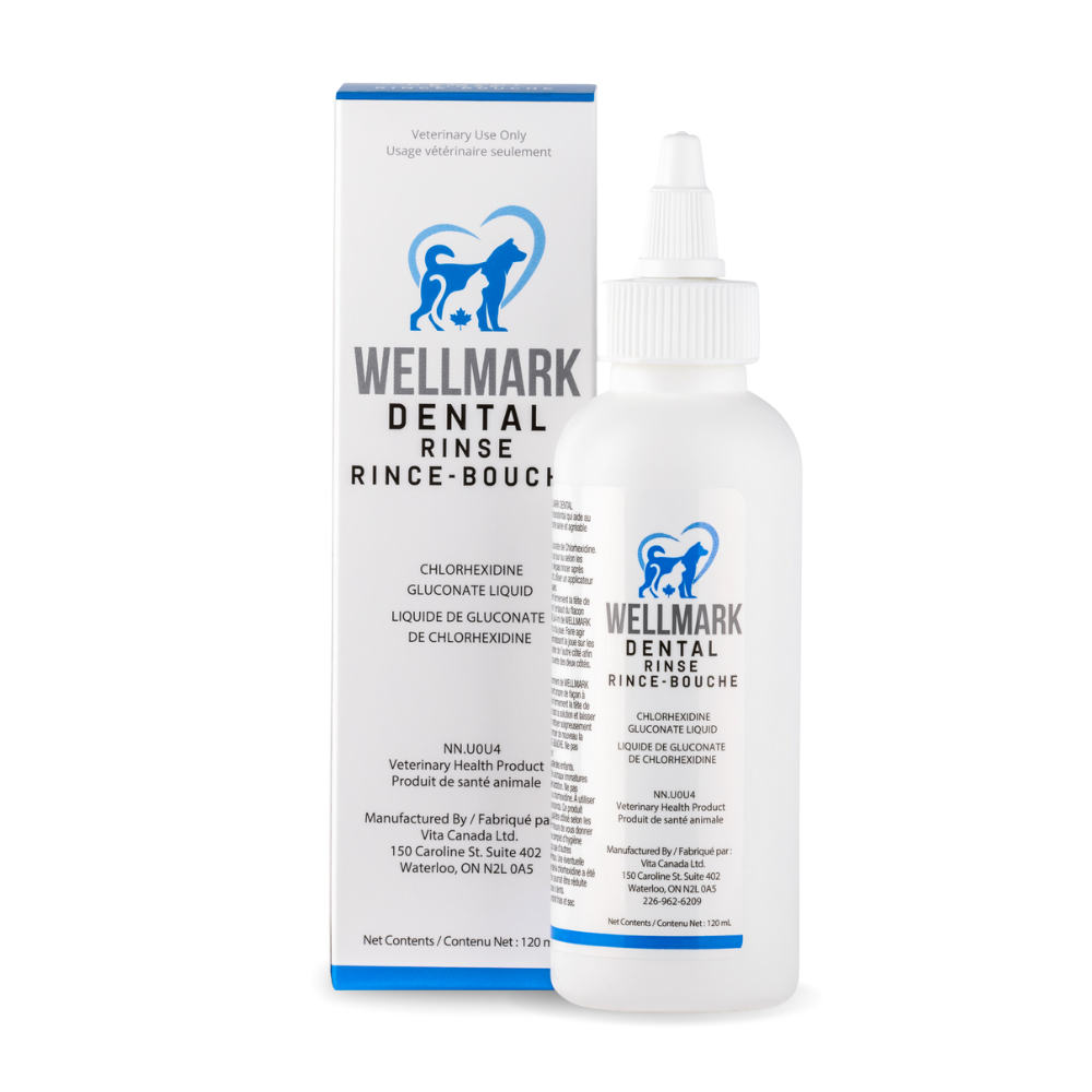 Wellmark Dental Rinse for Dogs & Cats 120ml