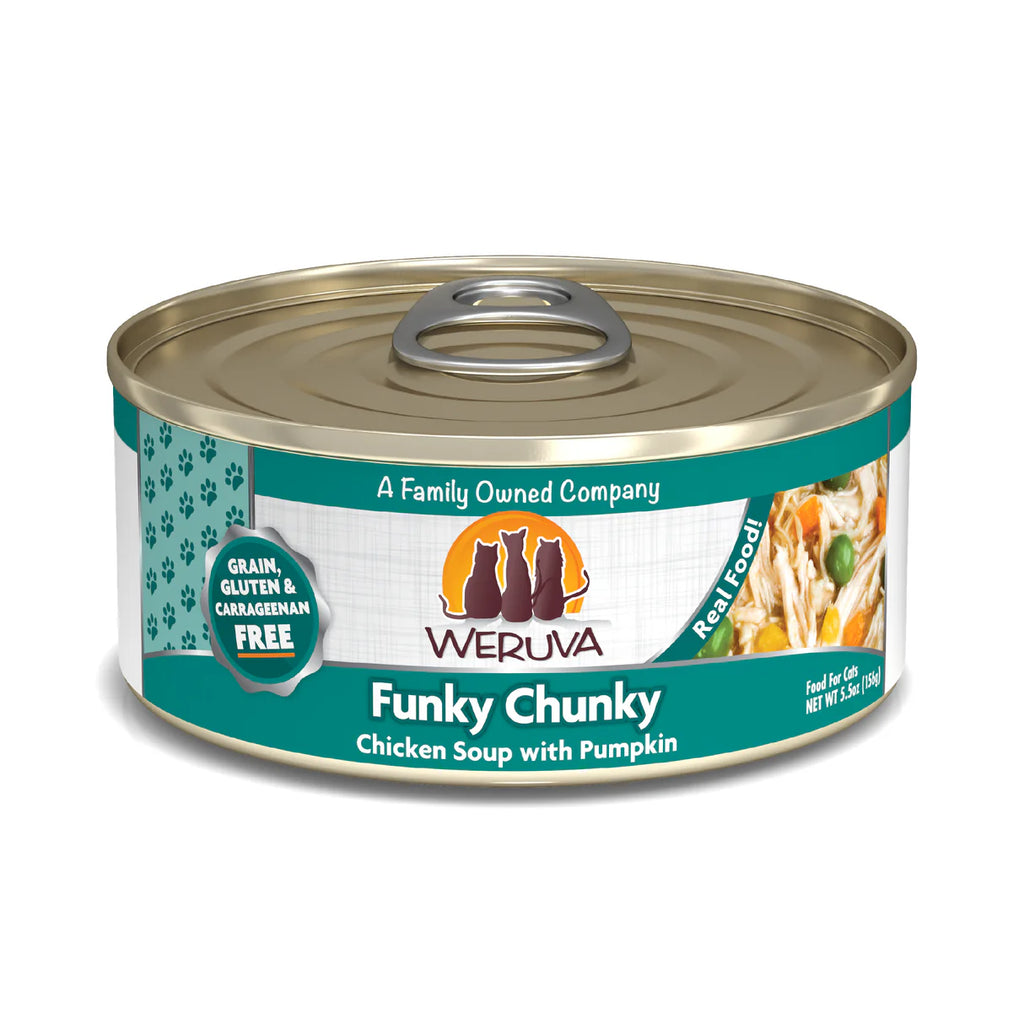 Weruva Classic Cat 'Funky Chunky' Chicken Soup With Pumpkin 5.5oz/155g