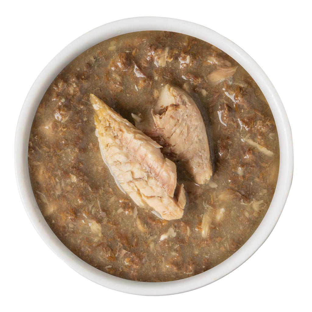 Weruva Classic Cat 'Mack & Jack' With Mackerel And Grilled Skipjack In Gravy 5.5Oz/155G