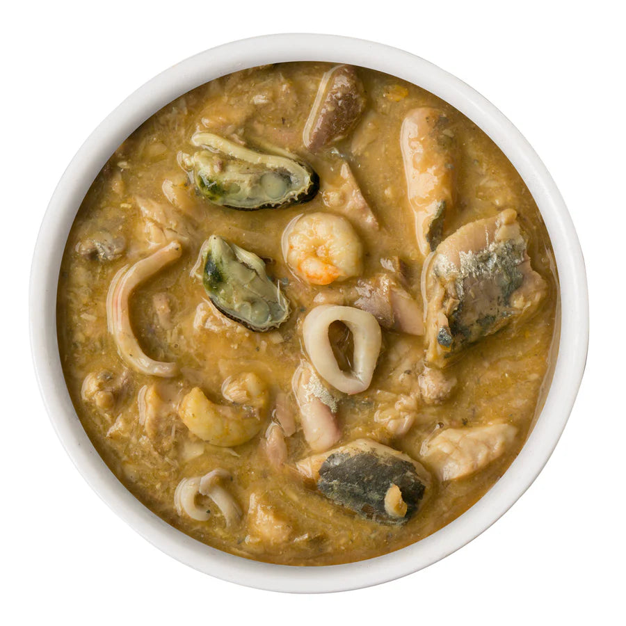 Weruva Classic Cat 'Marbella Paella' With Mackerel, Shrimp & Mussels In Gravy 5.5Oz/155G