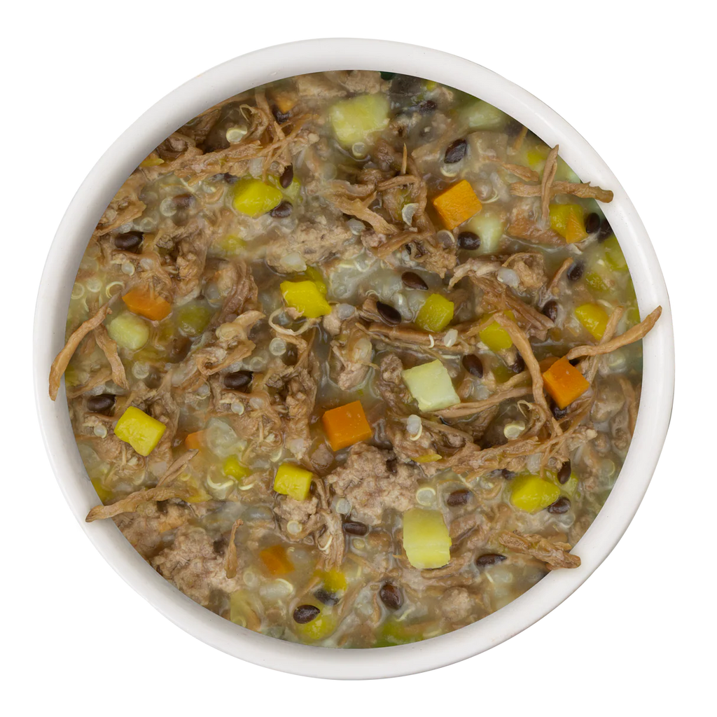 Weruva Dog Meals'N More Steak Frites Recipe +Skin & Coat Support 3.5Oz/100G