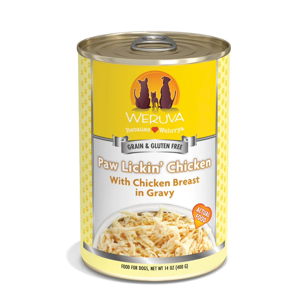 Weruva Dog Paw Lickin Chicken 14oz