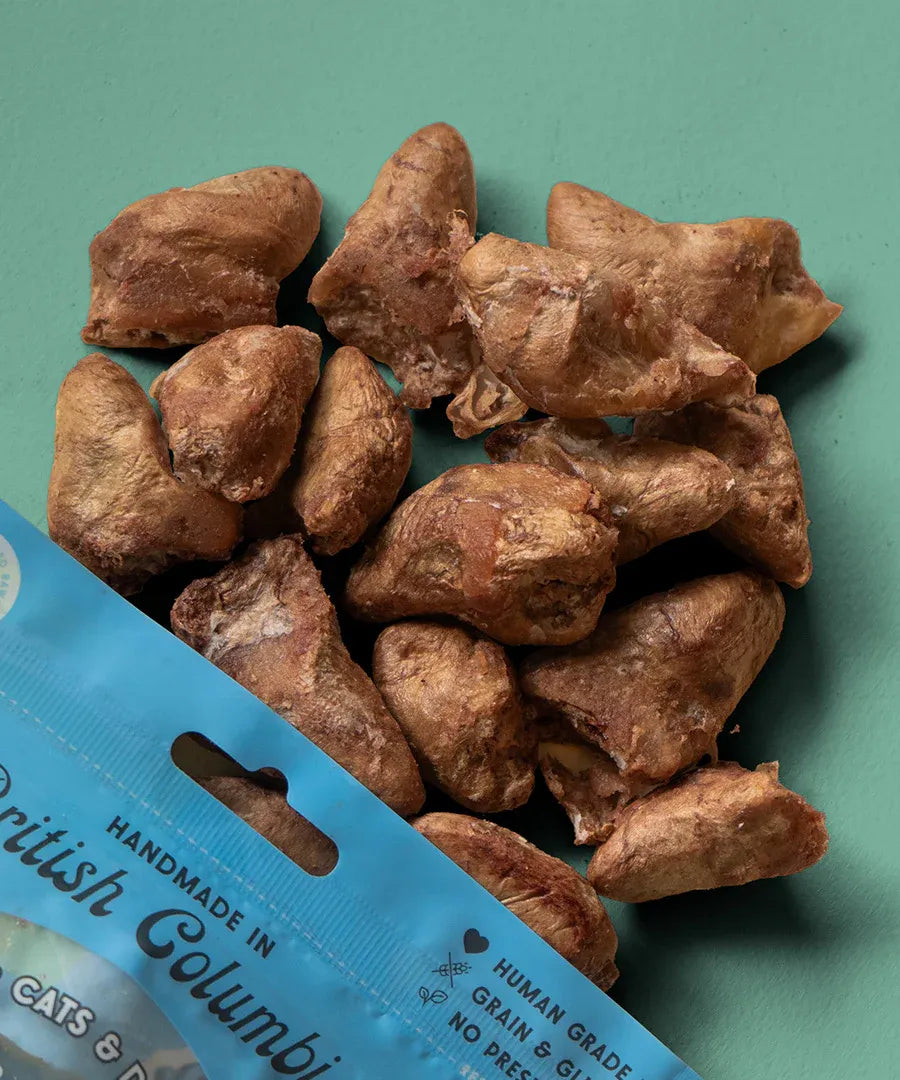 Wild Vibes Freeze Dried Chicken Hearts & Bone Broth 80G