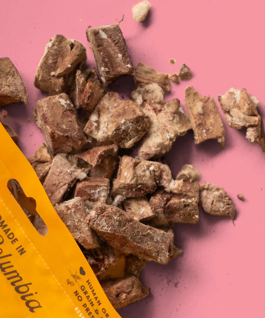 Wild Vibes Freeze Dried Lamb Heart & Bone Broth 80G