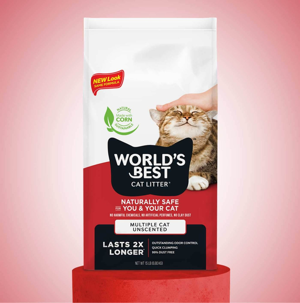 Worlds Best Multiple Cat Unscented 28Lb