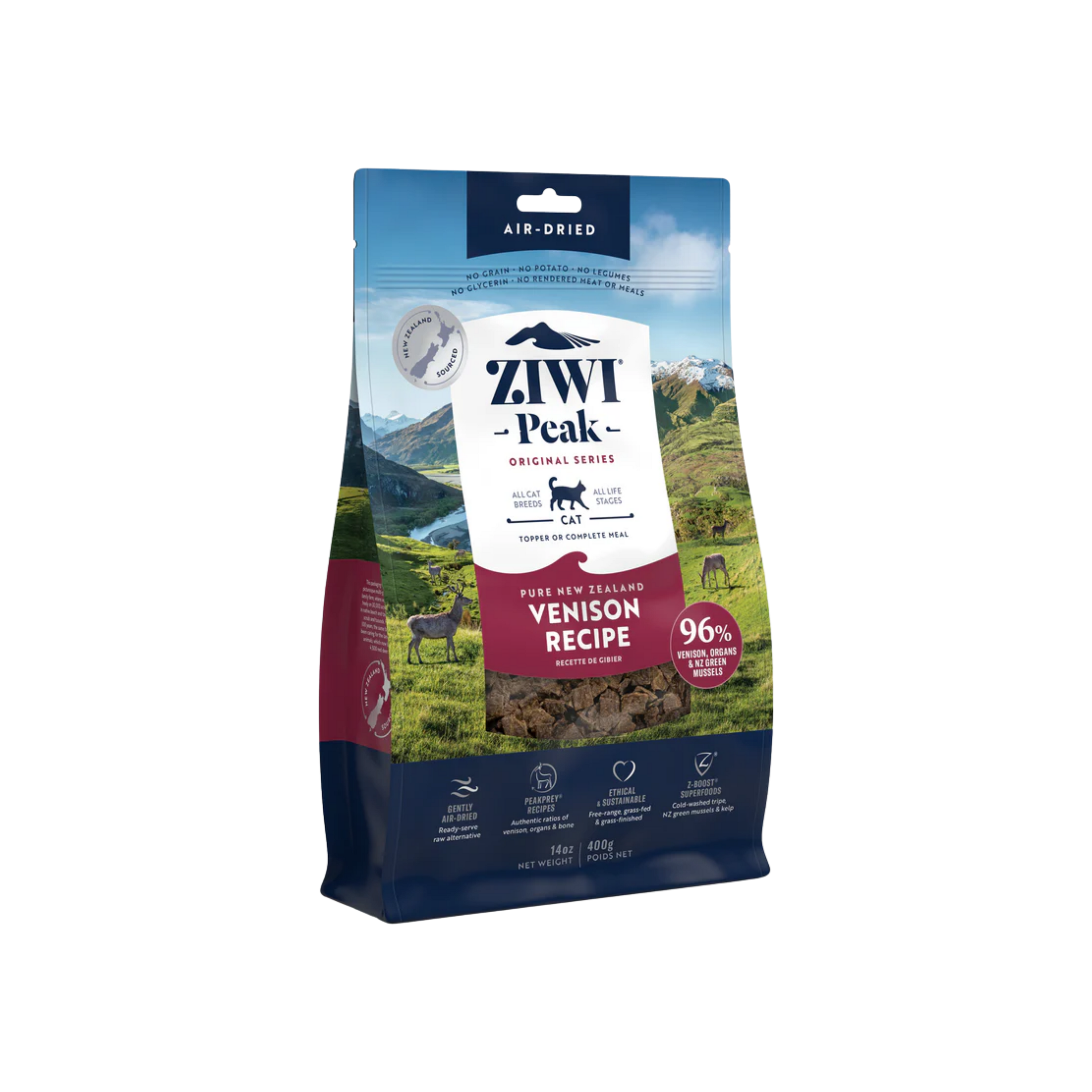 Ziwi Peak Cat Venison 14oz/400g