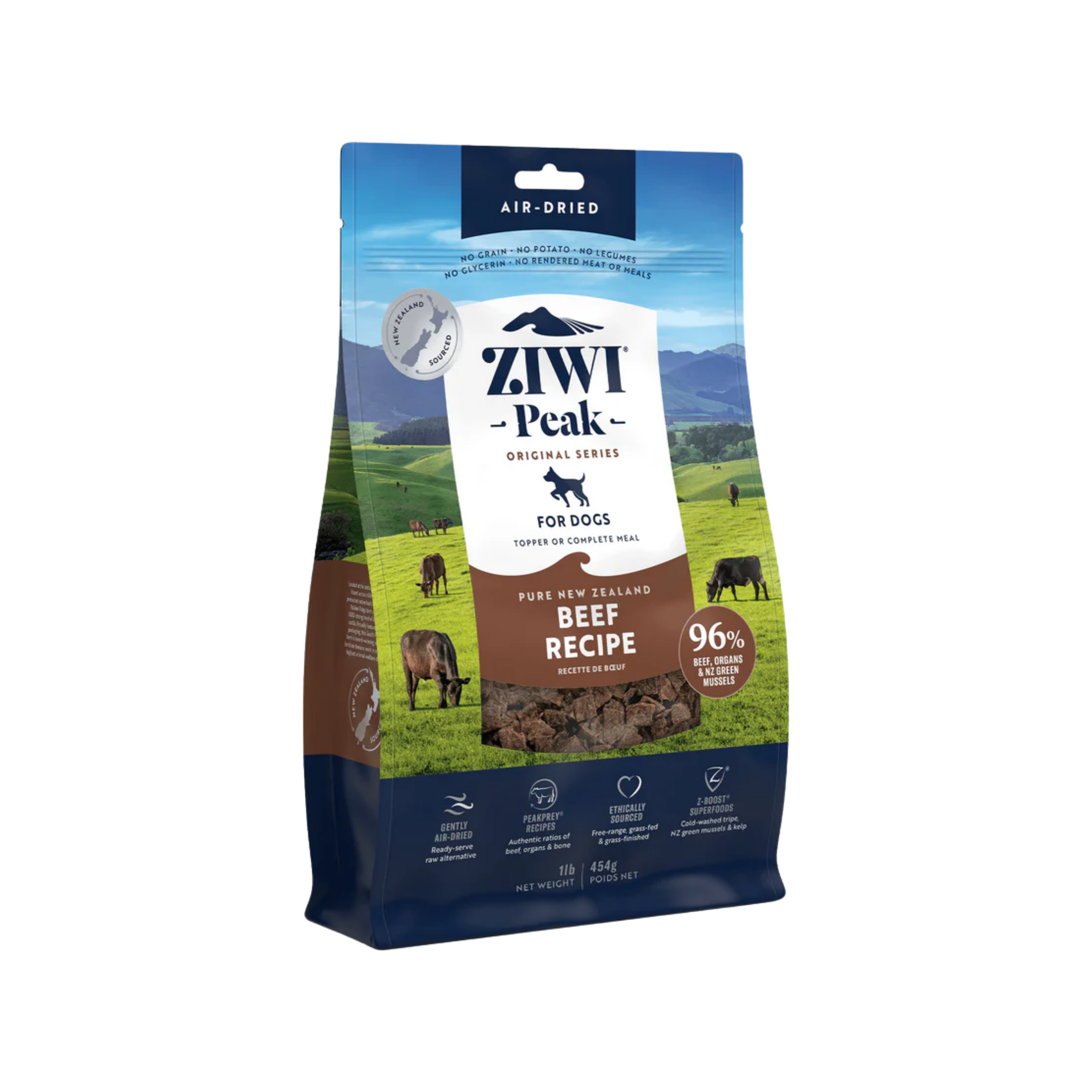 Ziwi Peak Dog Beef 1lb/454g