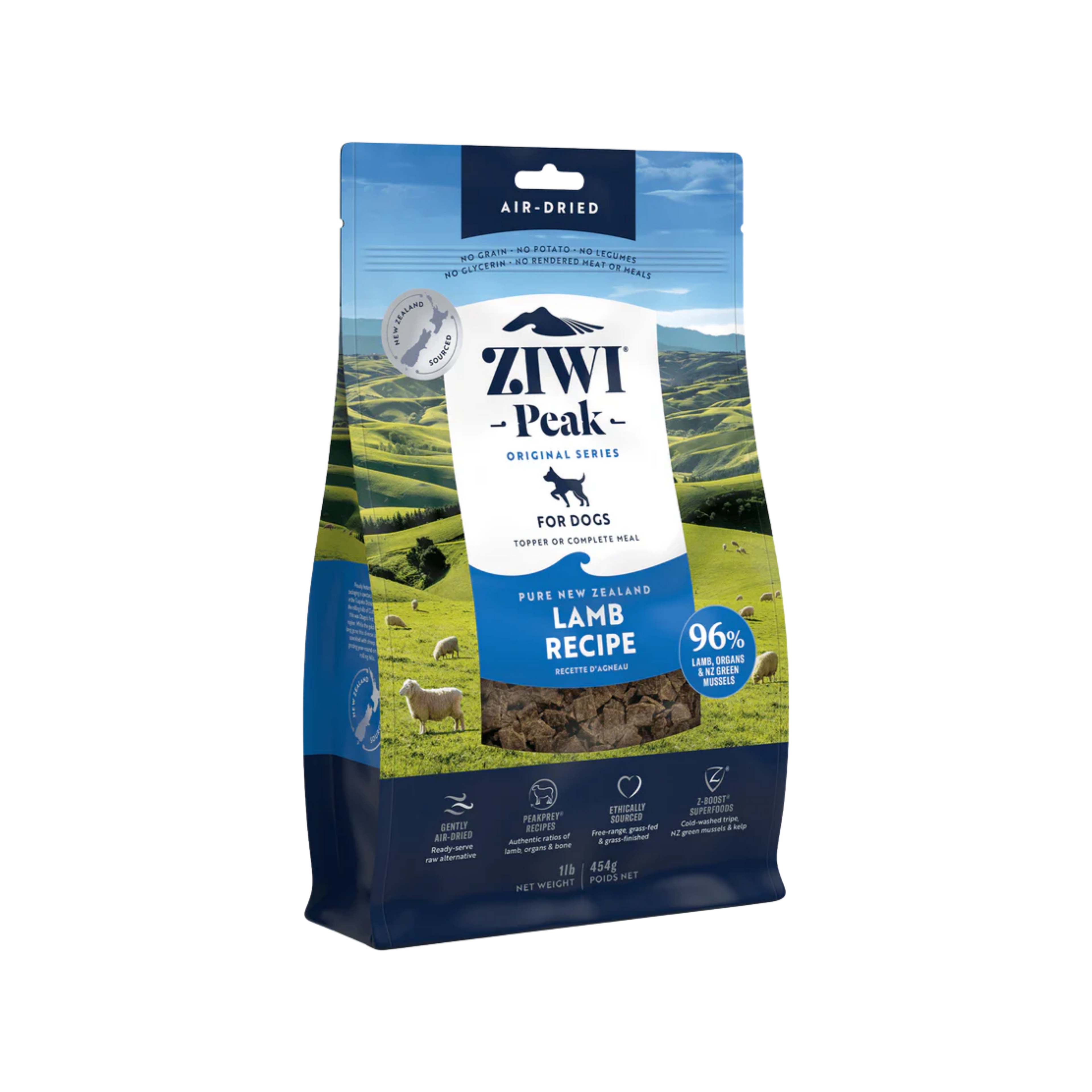 Ziwi Peak Dog Lamb 1lb/454g