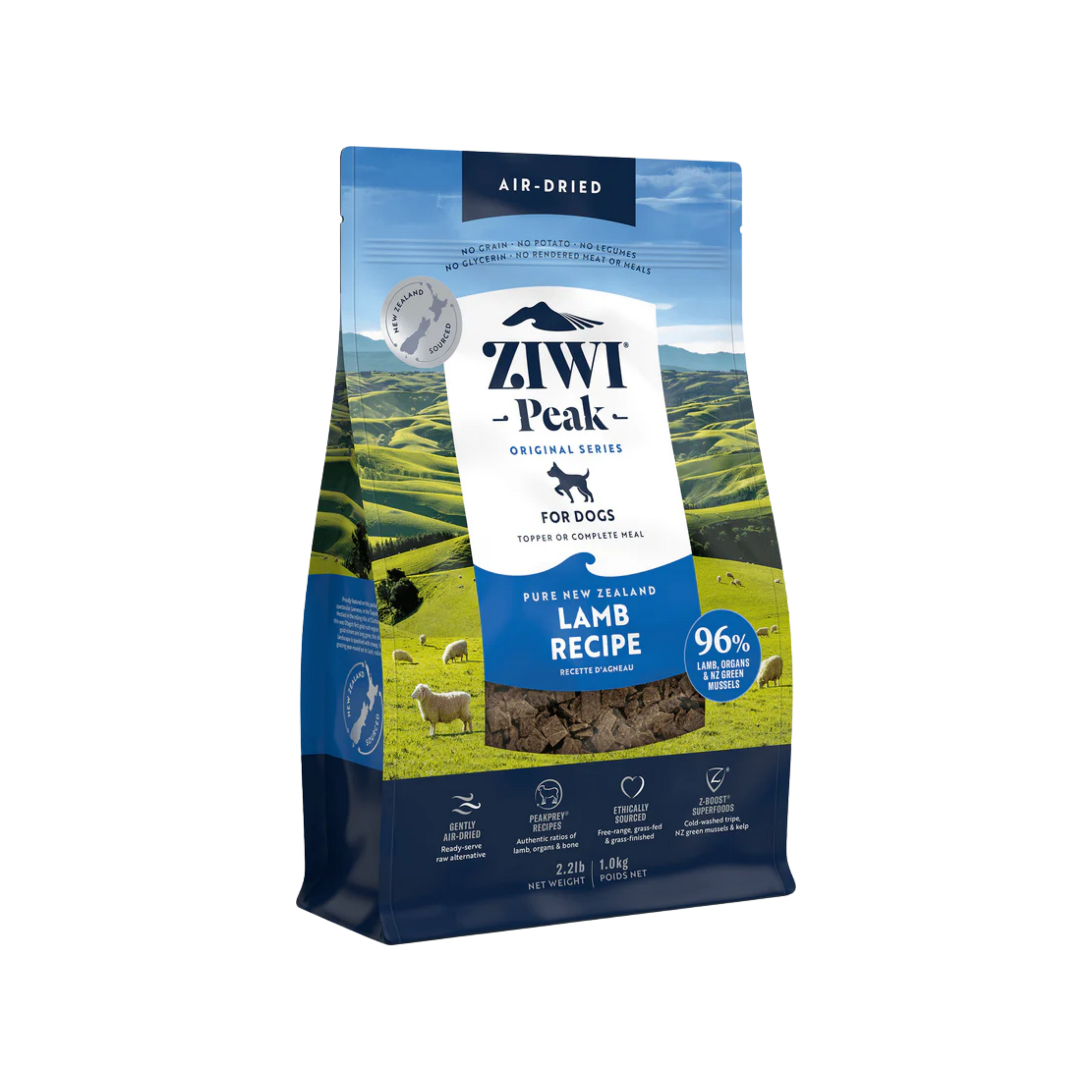 Ziwi Peak Dog Lamb 2.2lb/1kg