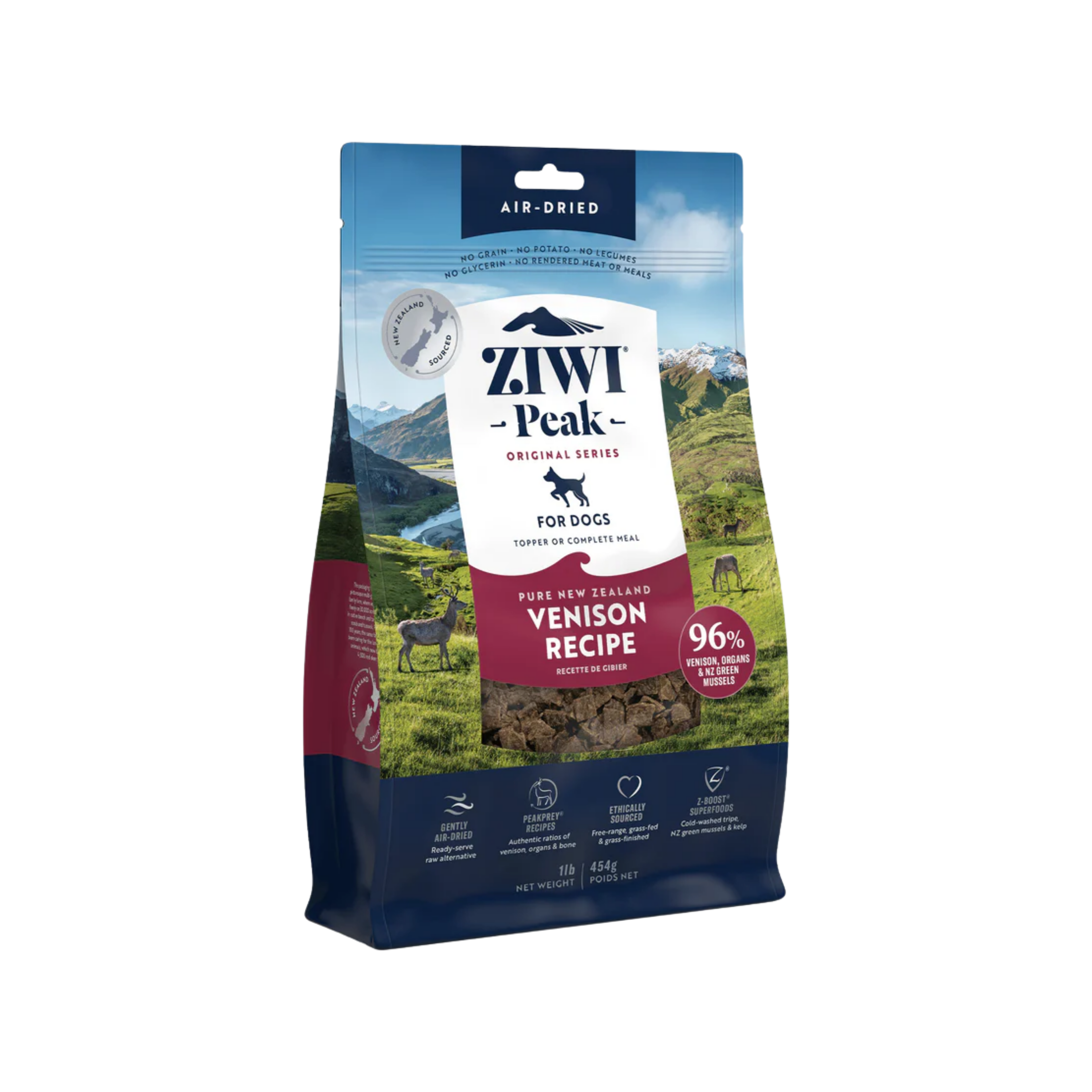 Ziwi Peak Dog Venison 1lb/454g