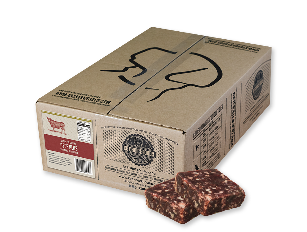 K9 Choice Complete Cuisine Beef Plus 20lb/9kg
