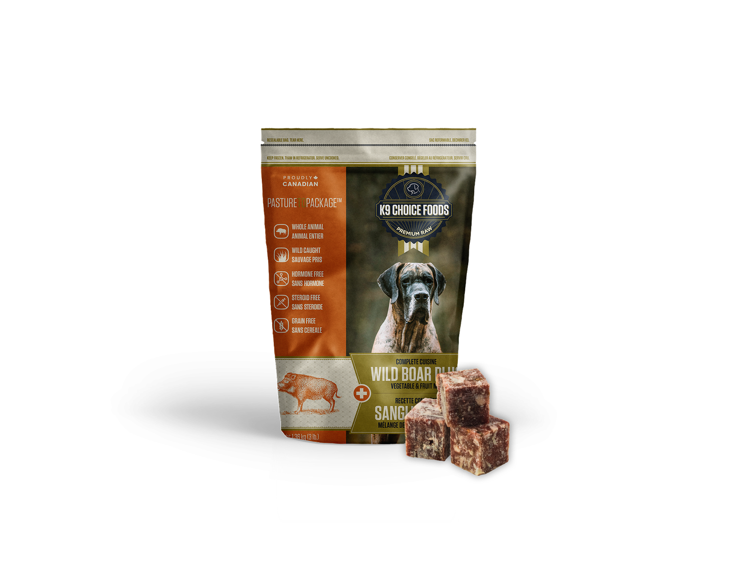 K9 Choice Complete Cuisine Wild Boar Plus 3lb/1.36kg
