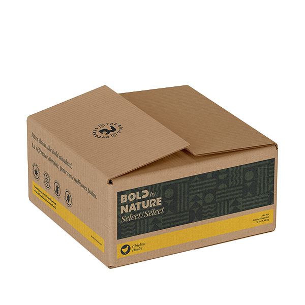 Bold By Nature Dog Select Chicken Patties 12Lb/5.4Kg