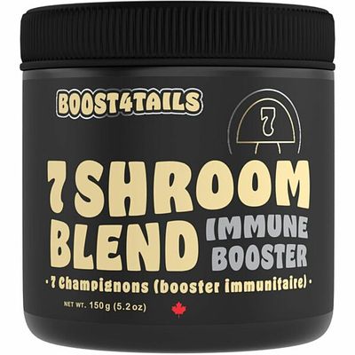 Boost4Tails 7 Shroom Blend Immune Booster 5.3Oz/150G