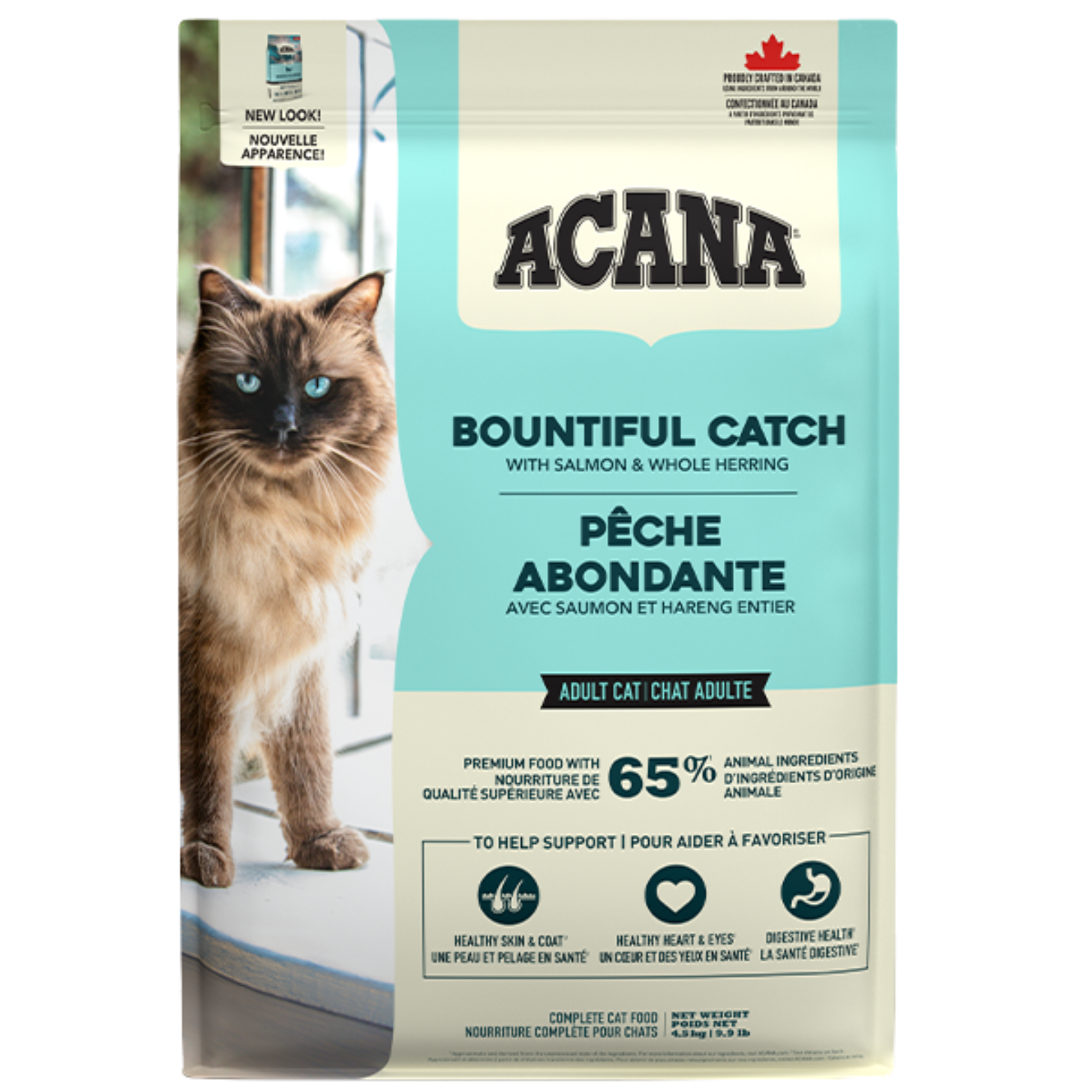 Acana Cat Bountiful Catch 9.9Lb/4.5Kg