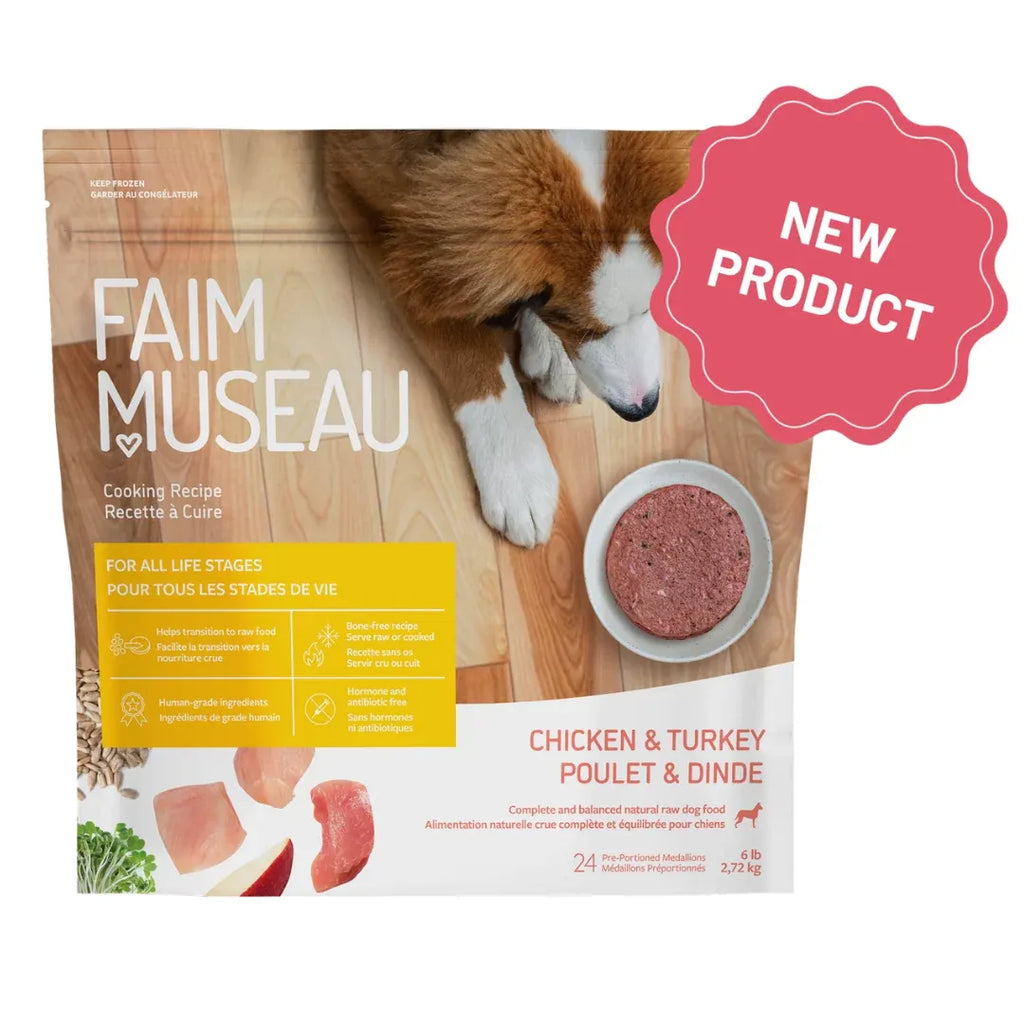 Faim Museau Cooking Recipe Chicken & Turkey 24 Medallions 6Lb/2.72Kg