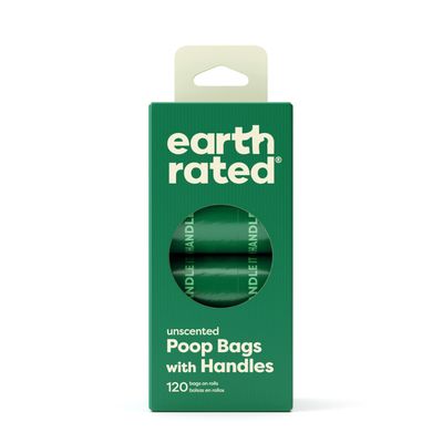 Earth Rated Handle Bags Unscented 6.7"X13.7" 120Ct