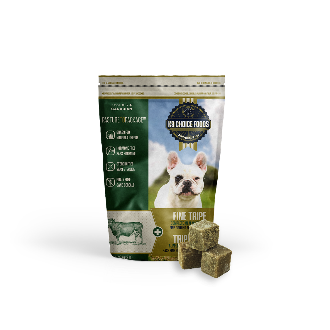 K9 Choice Fine Tripe 3lb/1.36kg
