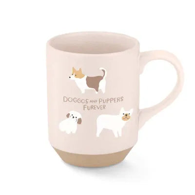 Fringe Studio Stoneware Mug Doggos