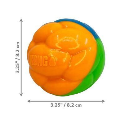 Kong Twistz High-Viz Glow In The Dark Ball Large