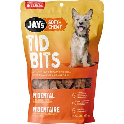Jay'S Tidbits Dental Liver 200G/7Oz
