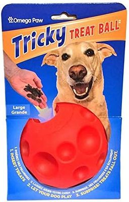 Omega Paw Tricky Treat Ball Large