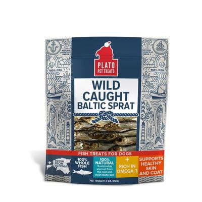 Plato Wild Caught Baltic Sprat 3Oz/85G