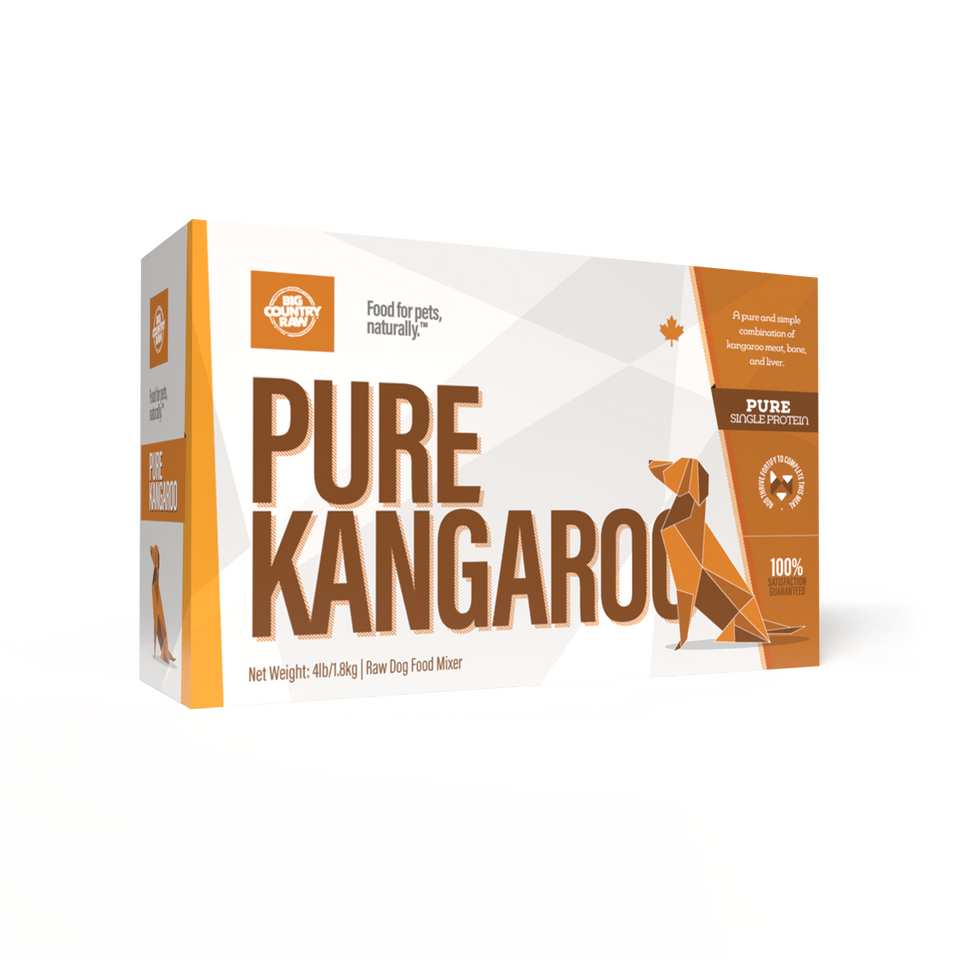 Big Country Raw Pure Kangaroo 4Lb/1.8Kg